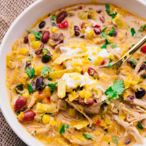 Creamy Chicken Tortilla Soup