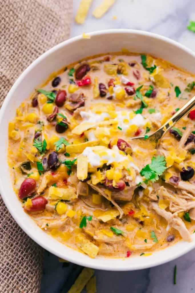 Creamy Chicken Tortilla Soup