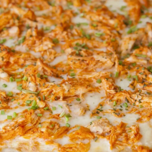 Buffalo Chicken Flatbread